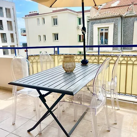 Les Rivages 2p Terrasse Parking Menton