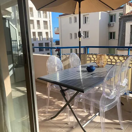 Les Rivages 2p Terrasse Parking * Menton