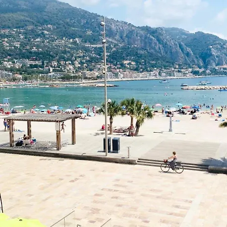 Les Rivages 2p Terrasse Parking Ac 50 M Μεντόν