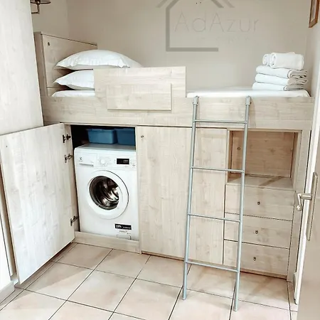 Les Rivages 2p Terrasse Parking Ac 50 M Μεντόν