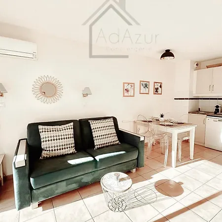 Les Rivages 2p Terrasse Parking Ac 50 M Διαμέρισμα Μεντόν