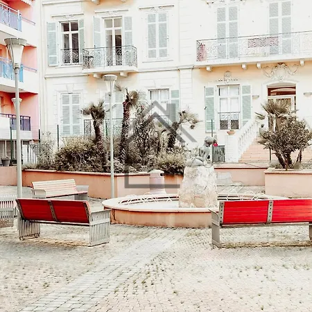 Les Rivages 2p Terrasse Parking Ac 50 M Lejlighed Menton