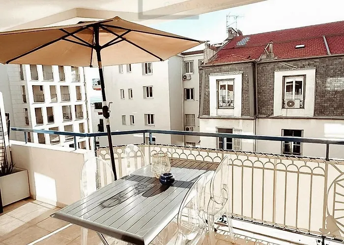 Les Rivages 2p Terrasse Parking Ac 50 M Apartmán